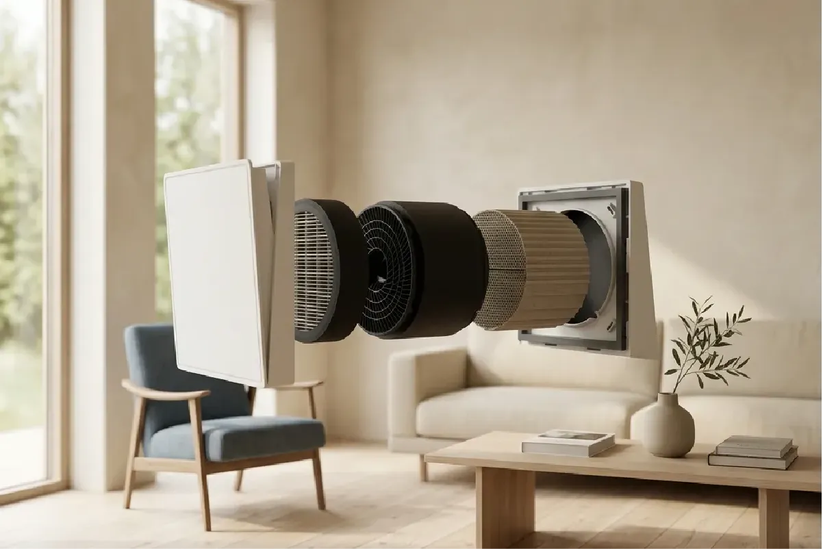 EcoPair ventilación controlada contra moho en Leganés